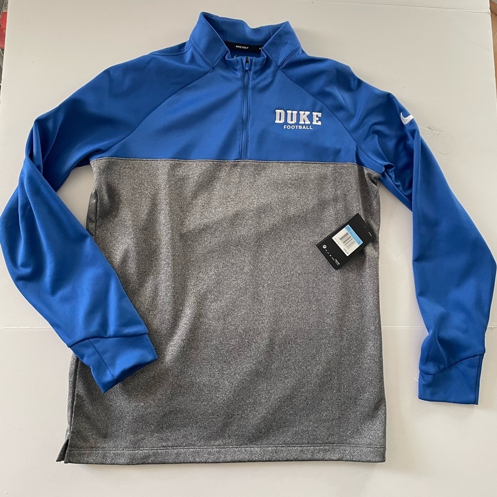 Nike Golf University Of Duke Football 1/4 Pullover Mens Size M